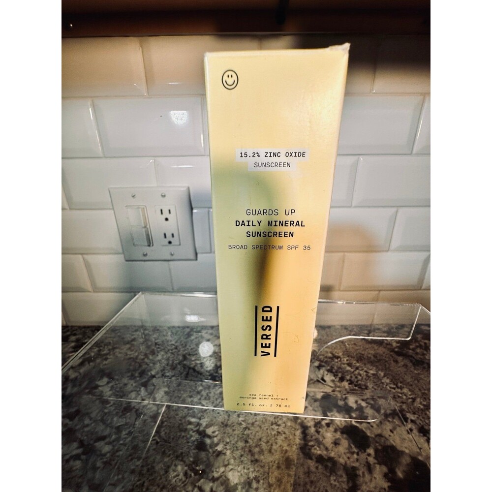 Versed Sunscreen SPF 35 New Unopened